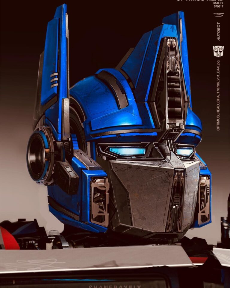 Early Optimus Prime head concept