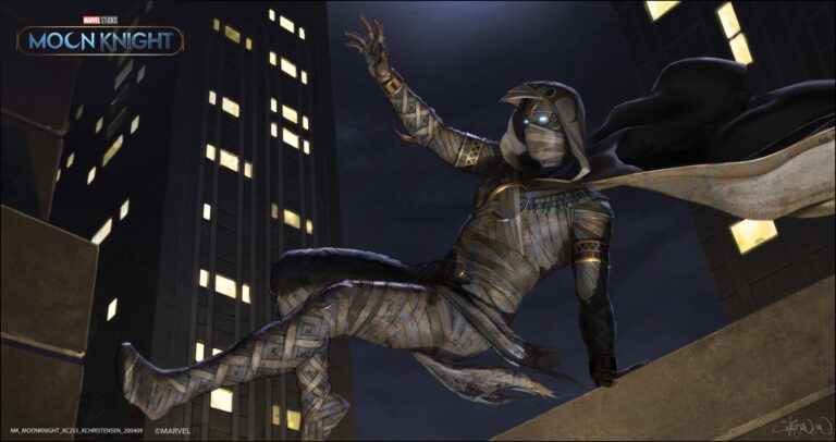 An early MoonKnight design.