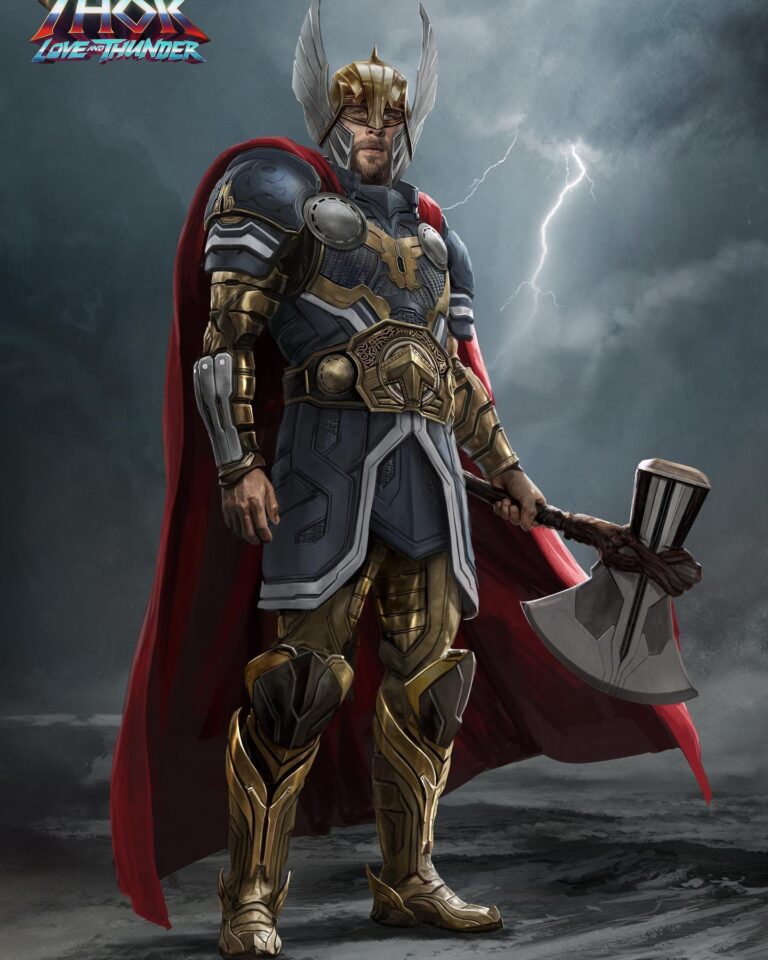 Thor costume concept design.