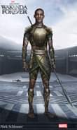 May be an image of 1 person and text that says 'MARVEL BLACK PANTHER WAKANDA FOREVER BTLLLL Niek Schlosser MARVEL'