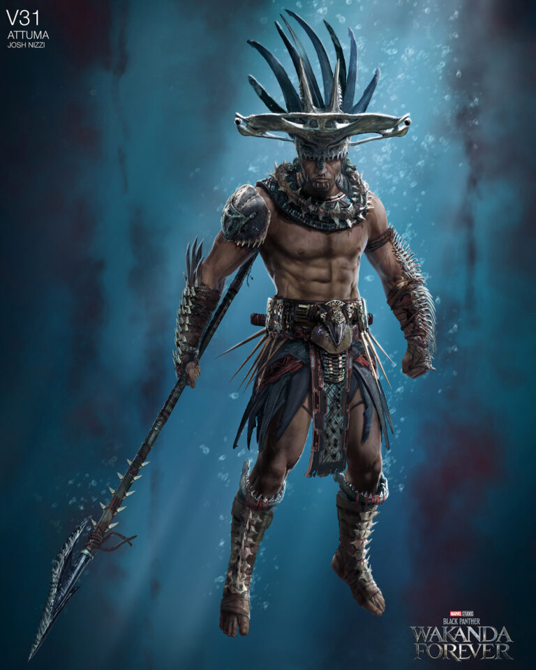 Attuma costume design.