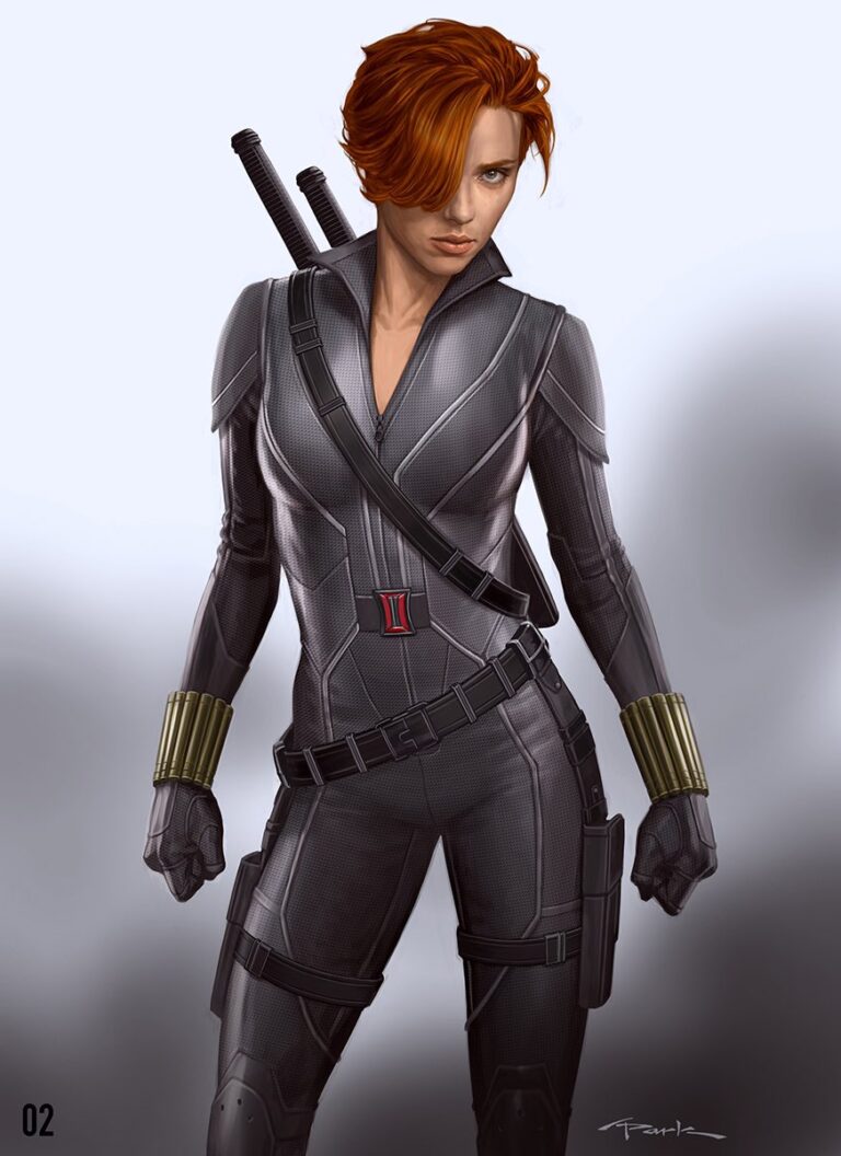 One of the earliest Black Widow designs.