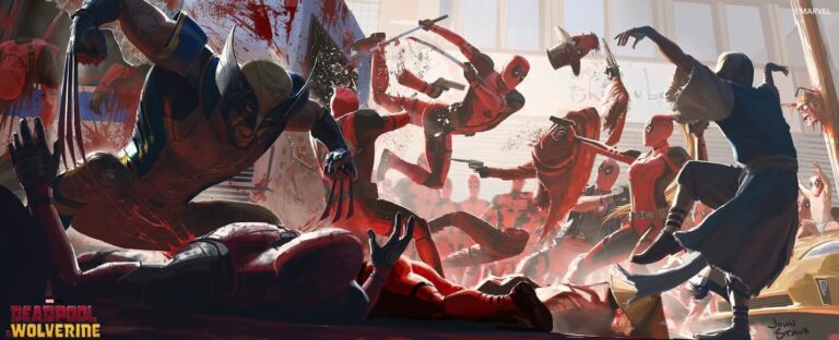 Deadpool Corps battle.