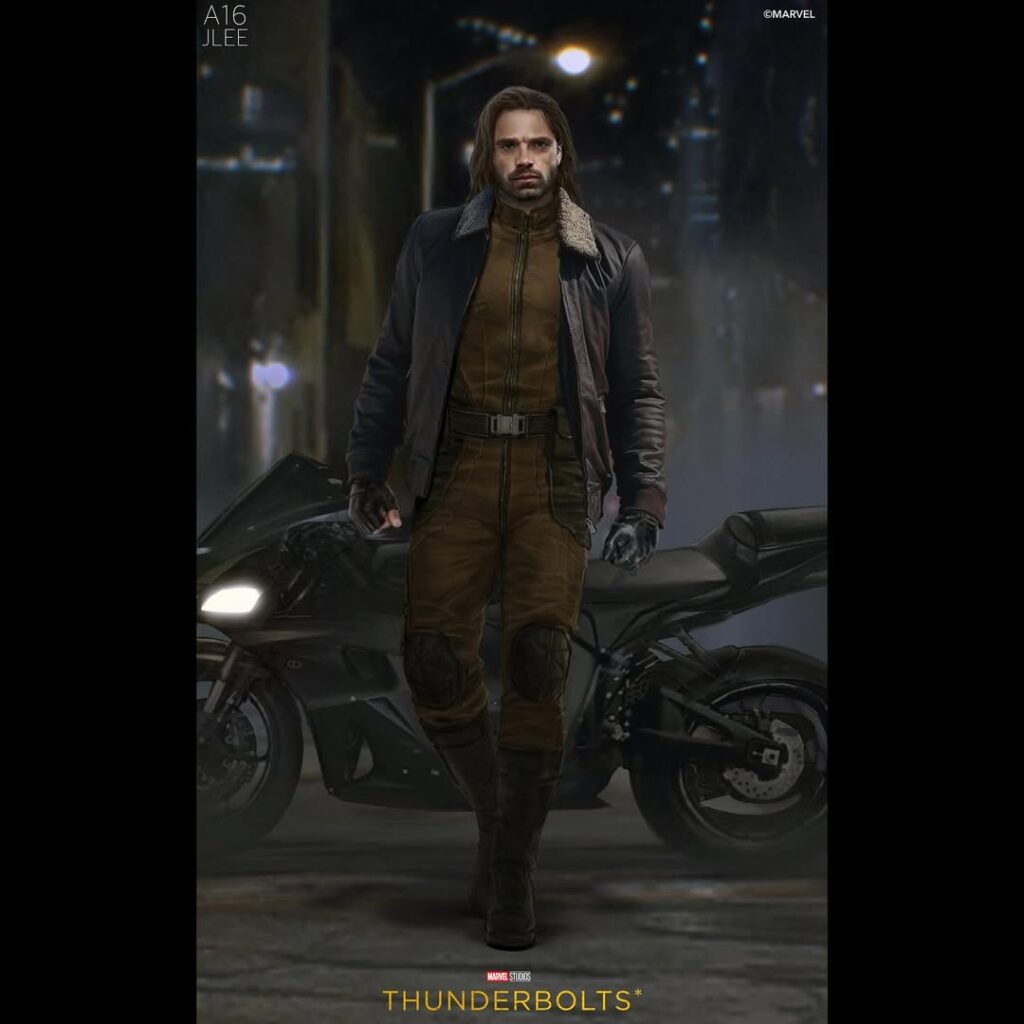 New look at Bucky Barnes in Thunderbolts!