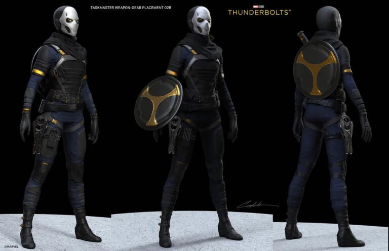 Taskmaster's Tactical Prowess Takes Center Stage in New Thunderbolts* Concept Art!