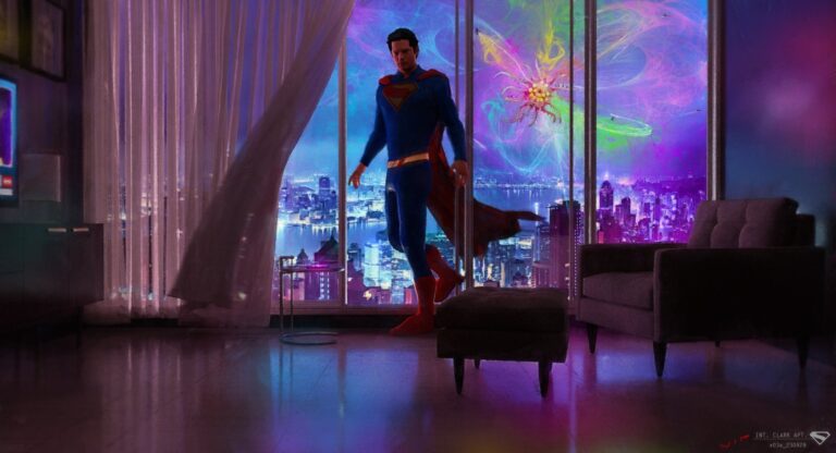 Title: First Look: Stunning Concept Art for James Gunn's 'Superman' (2025) Revealed!