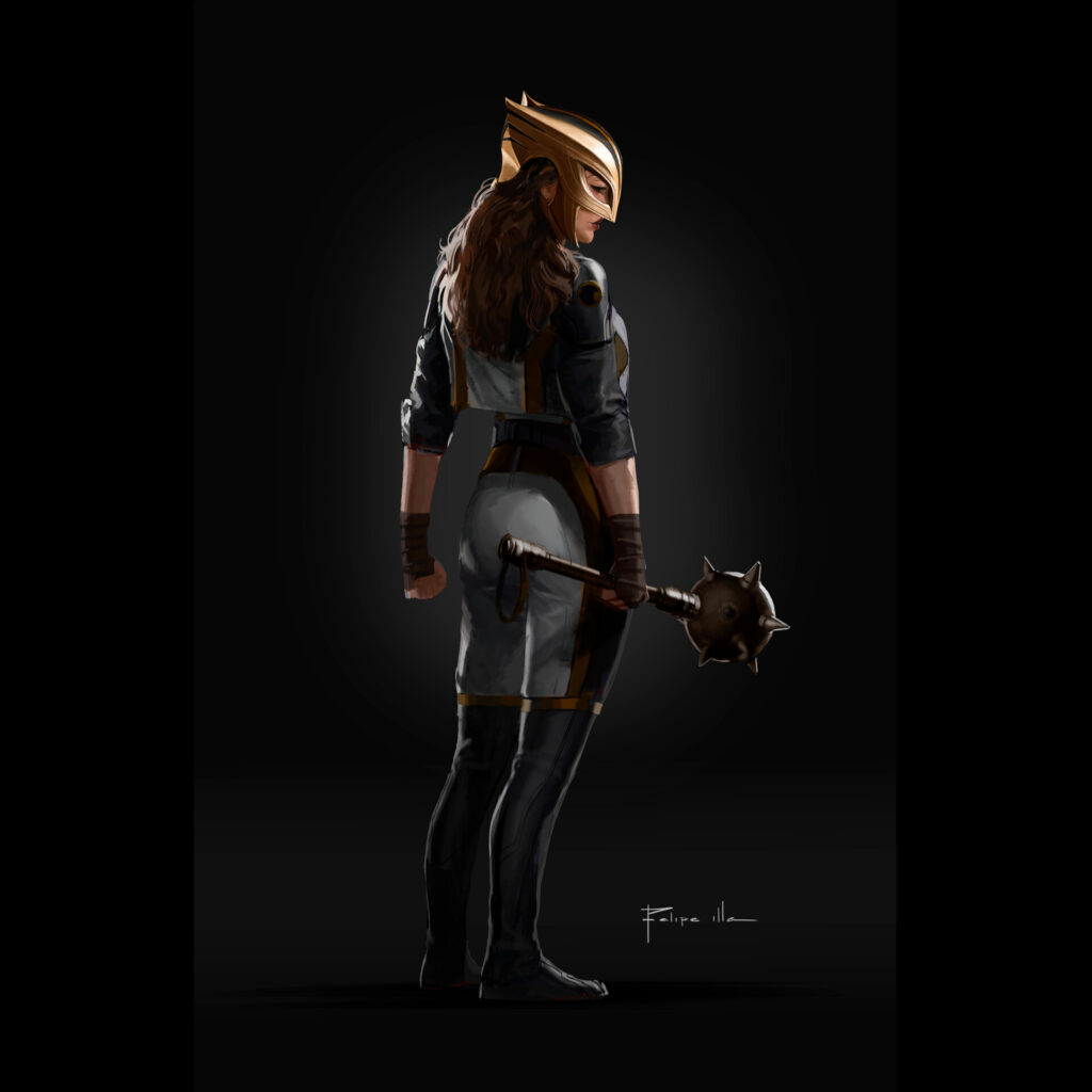 Unveiling the Hawkgirl Concept Design