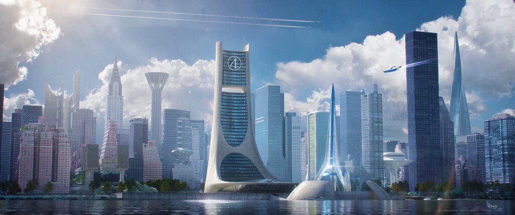 A stunning architectural vision for one of Marvel's most iconic locations.