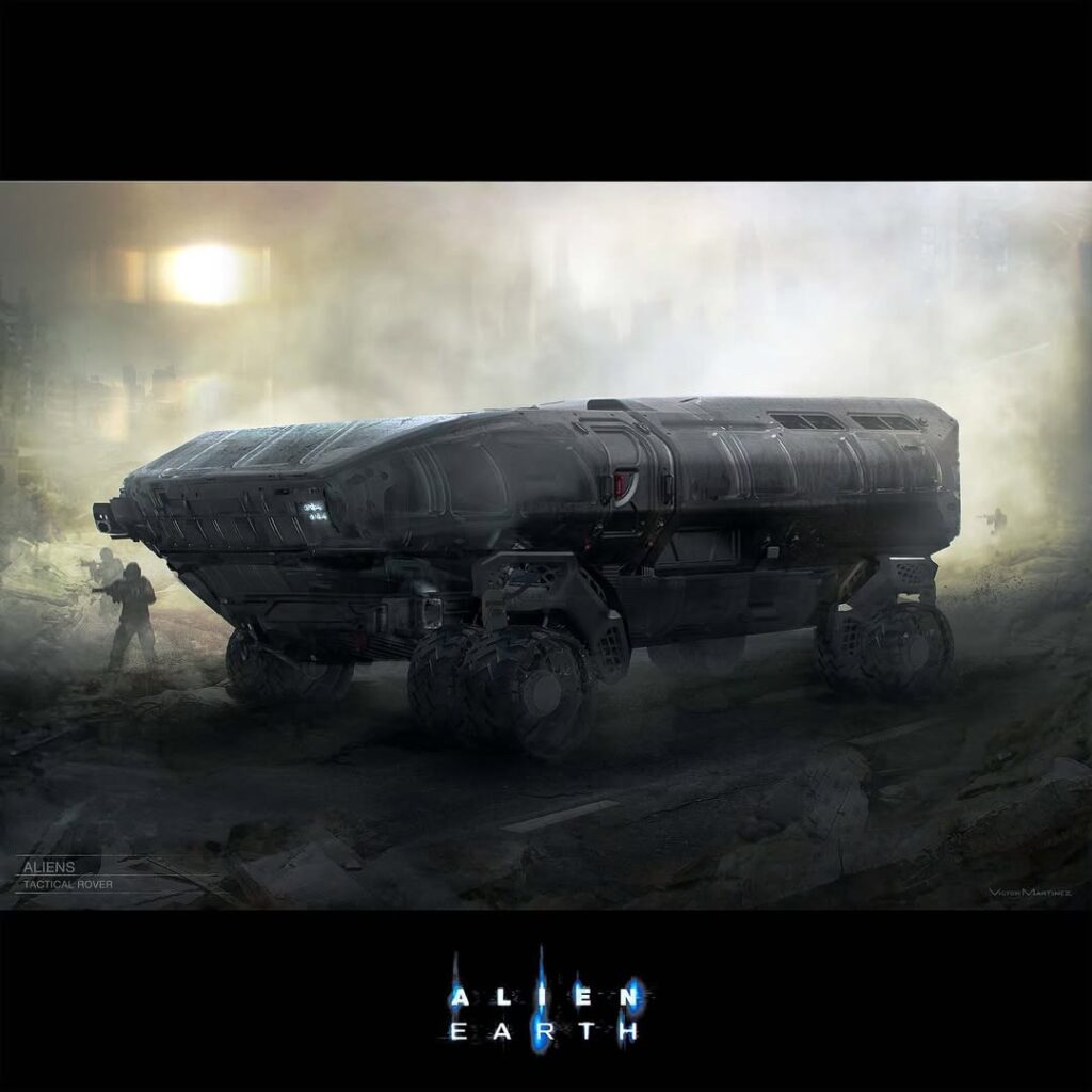 Dive into the design process of the "Tactical Rover" from the Alien: Earth universe.
