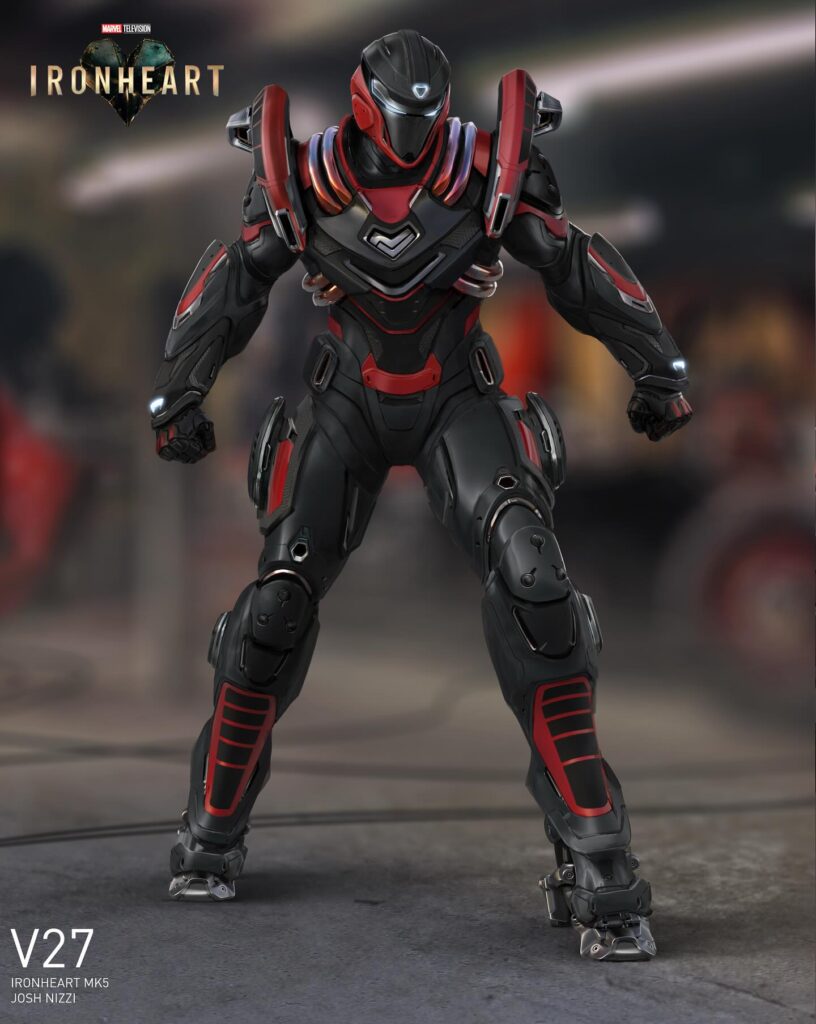 Feast your eyes on these stunning concept designs for the Ironheart MK5 suit, a creation of the incredibly talented artist Josh Nizzi (.