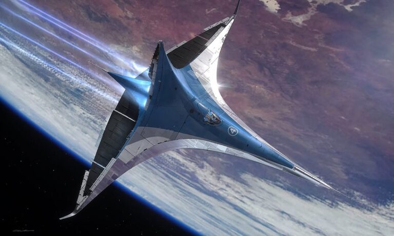 Evolutions of the "Athena" Spaceship.