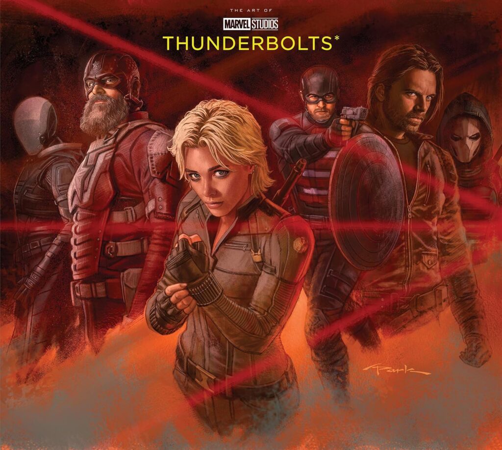Preview of Marvel Studios’ Thunderbolts: The Art of the Movie – Slipcase Edition.