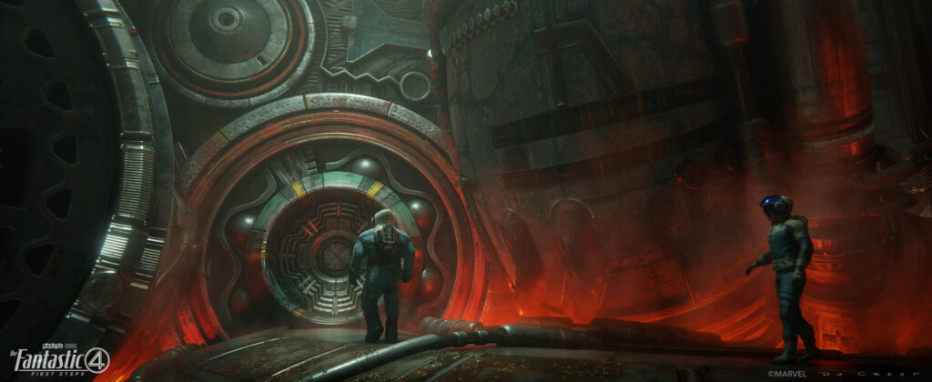 These incredible designs by artist Thomas du Crest ( offer a glimpse into the mysterious and awe-inspiring Worldship Corridors.