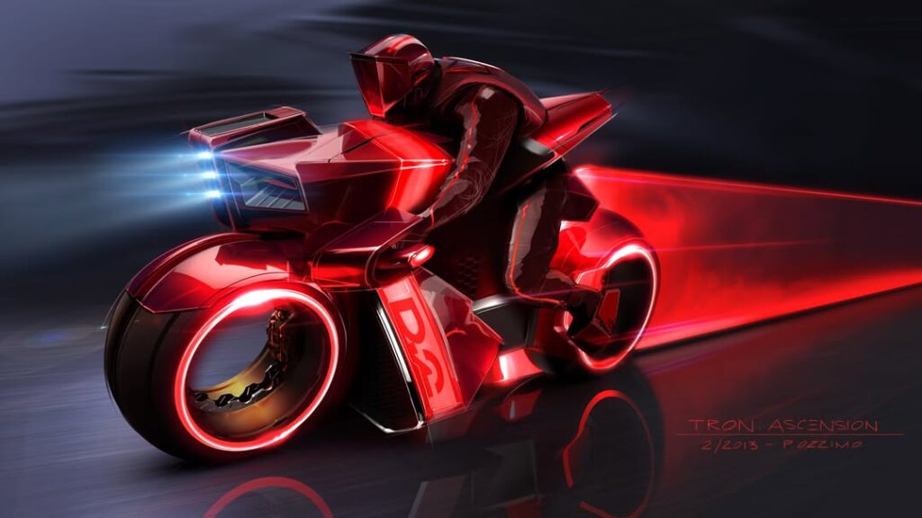 Lightcycles Concept Art – Tron: Ares