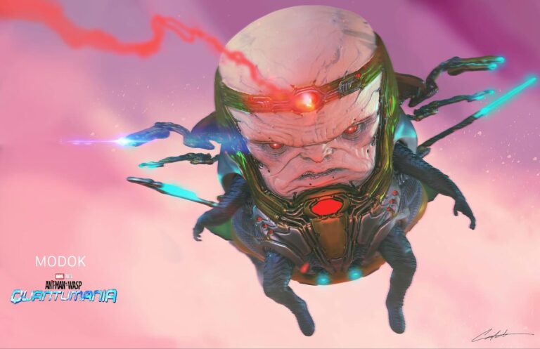 Early Modok  concept design from Ant-Man and the Wasp: Quantumania movie.