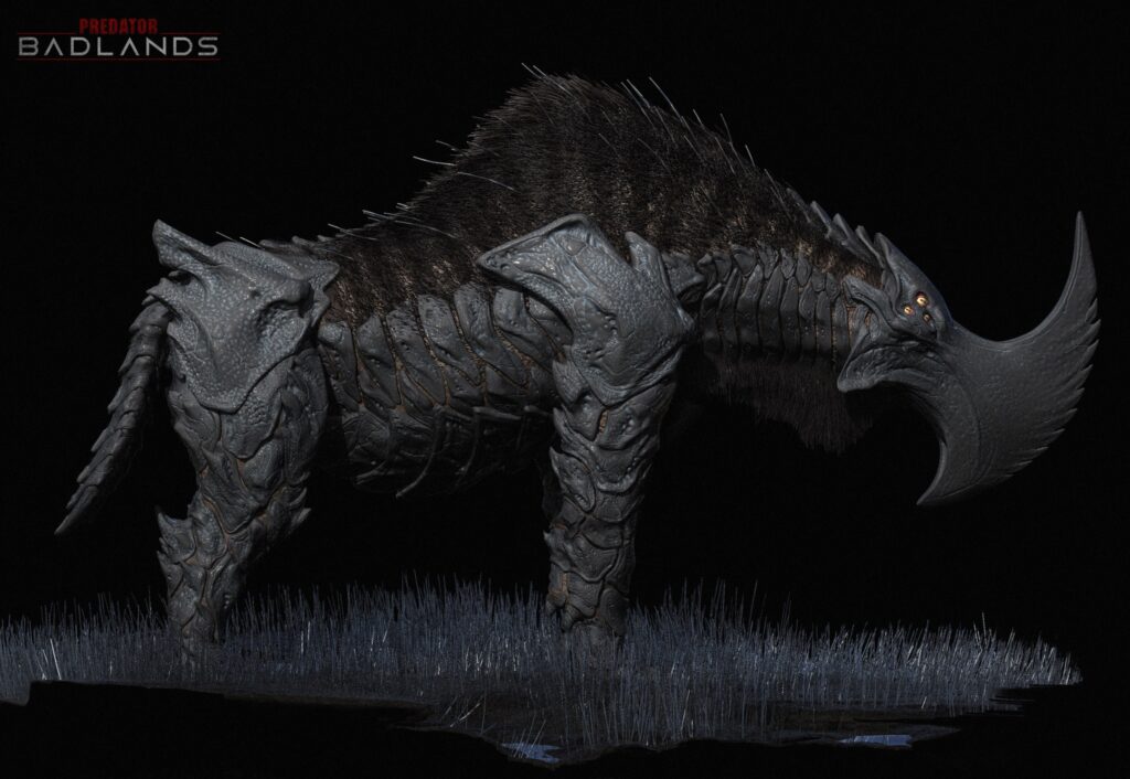 "Bone Bison" concept design for Predator: Badlands movie!