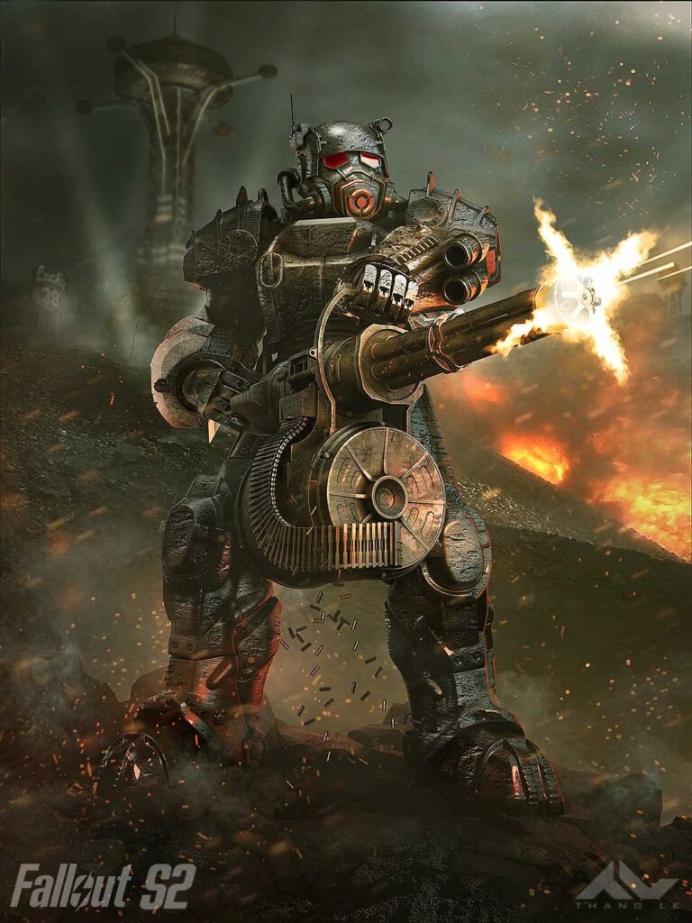 NCR Power Armor — Fallout Season 2 Concept Art.