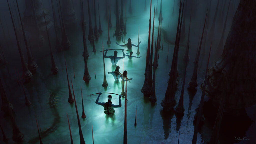 Swamp Concept Art.
