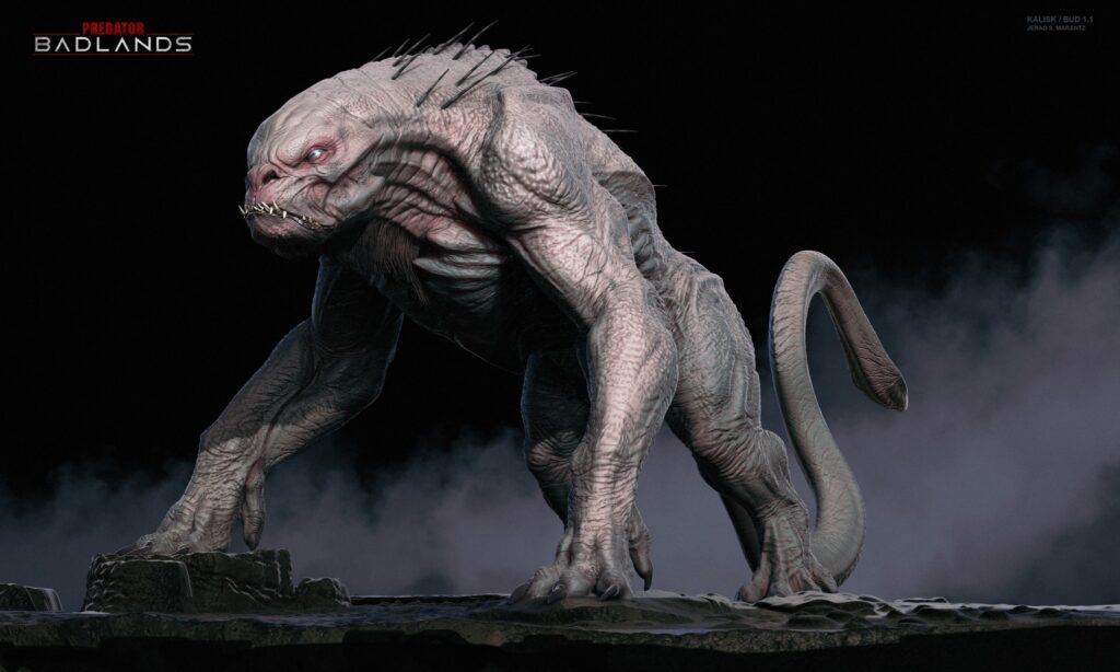 BUD (adult Kalisk ) concept design from Predator: Badlands.