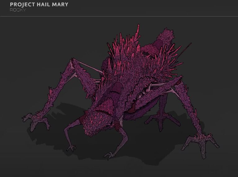 Art From Film เพิ่มรูปภาพลงในอัลบั้ม: Project Hail Mary Concept Art