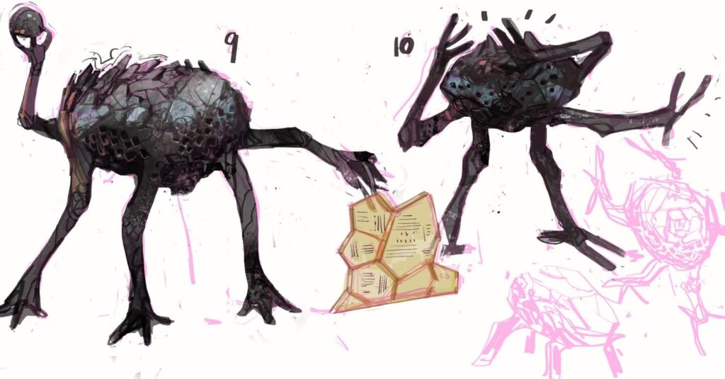 Early Rocky concept design.