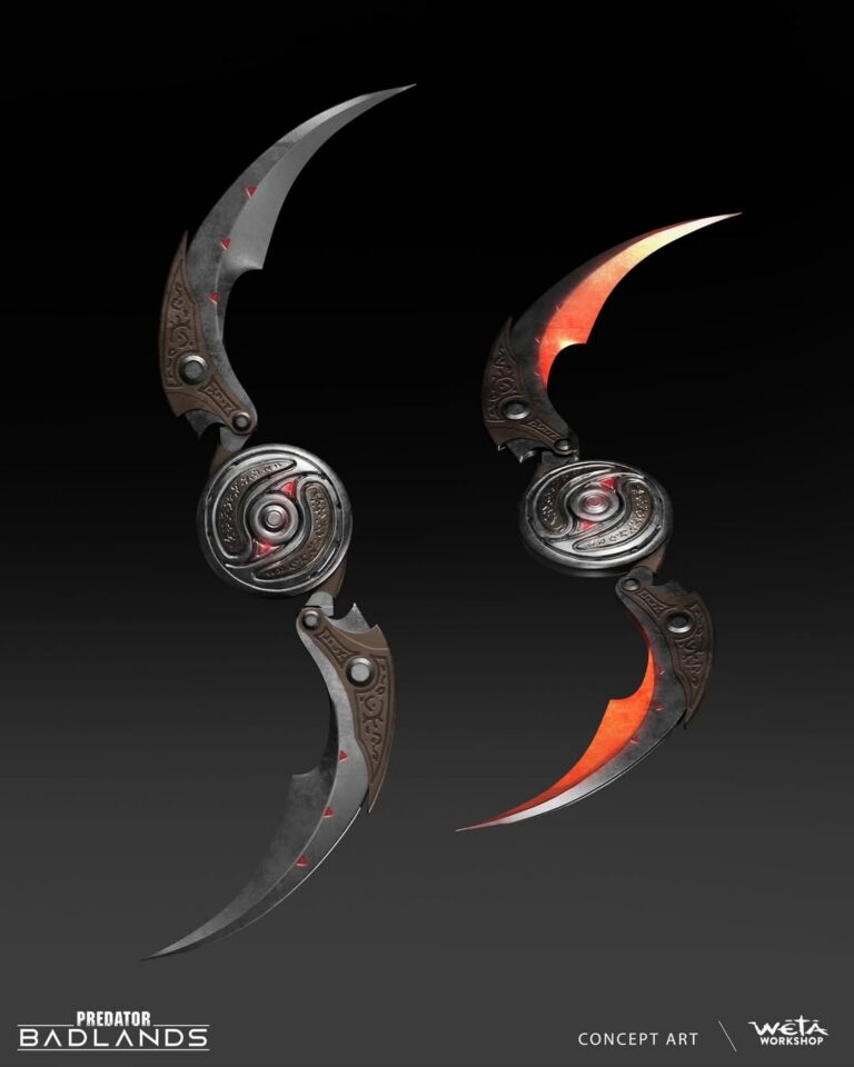 Shuriken and Bow concept design.