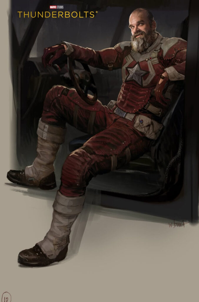 Alexei, aka Red Guardian suit concept design.
