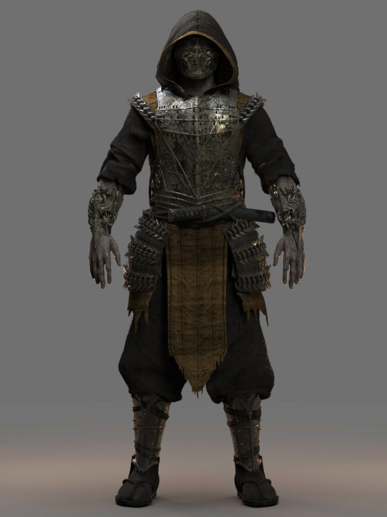 Scorpion armor concept design.