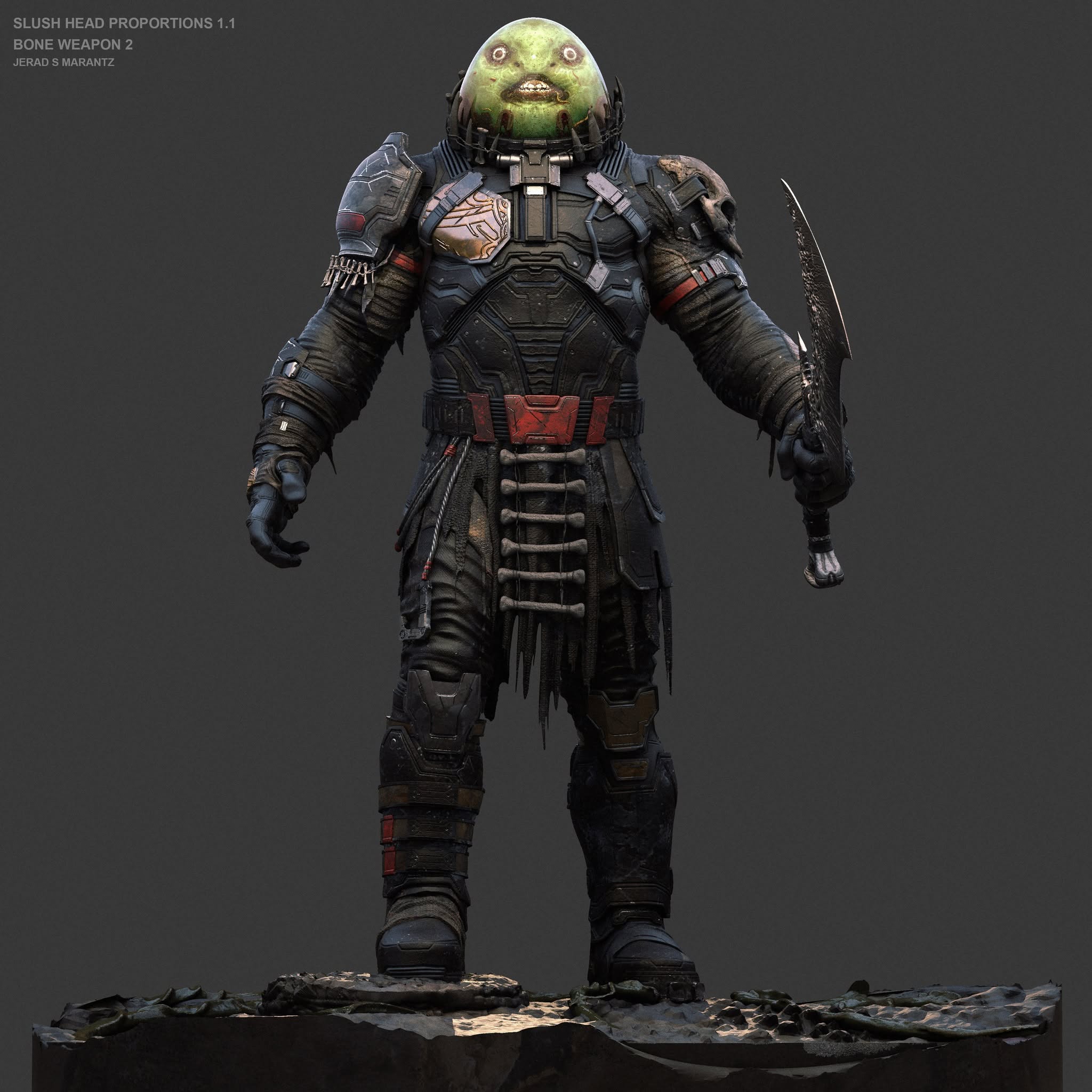 Early Slush Head concept design.