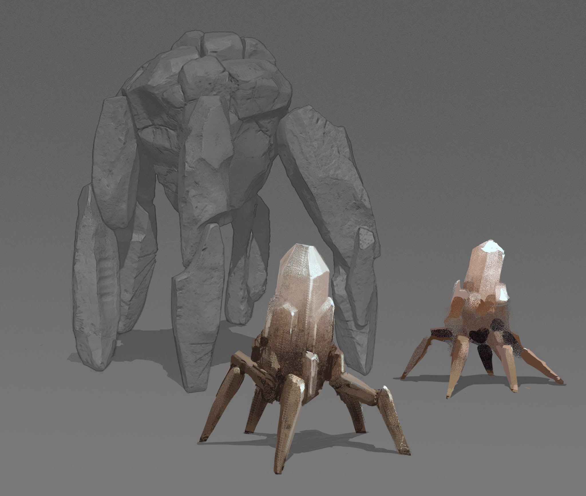 Sketches for the Eridian Kids | Project Hail Mary Concept Art.